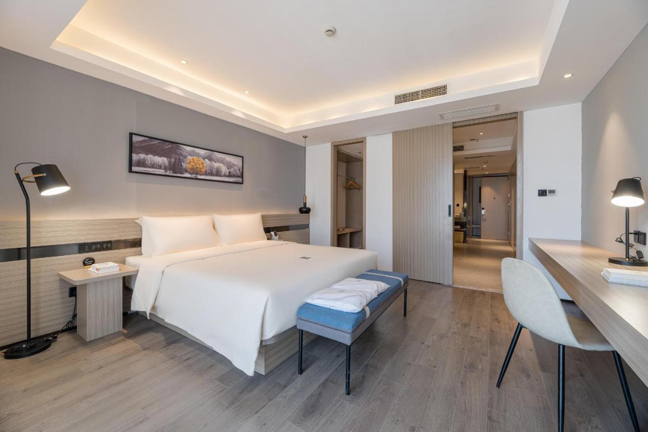 Atour Hotel Suzhou Railway Station North Square Bole Shi Exteriér fotografie