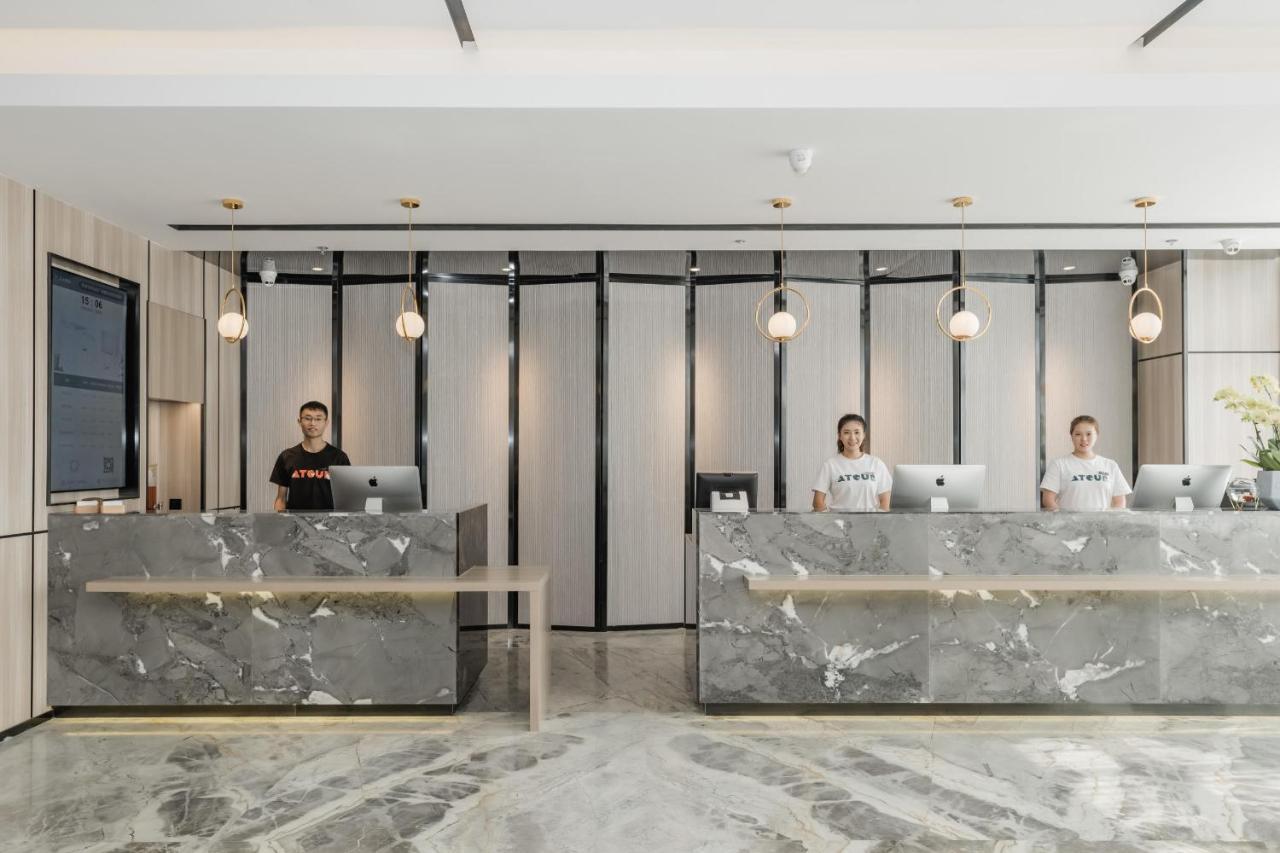 Atour Hotel Suzhou Railway Station North Square Bole Shi Exteriér fotografie